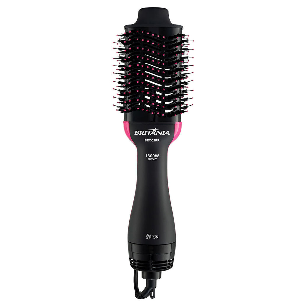 Escova Secadora Britânia 4 em 1 Cerâmica 1300W BEC02PR