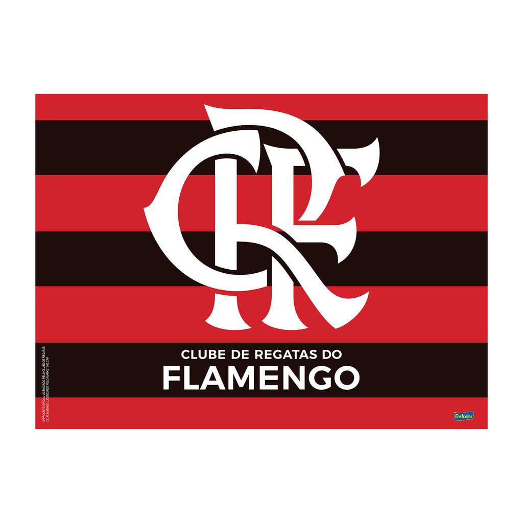 Painel Decorativo festa Flamengo Decoração Festa Aniversá 1,40 cm Resistente