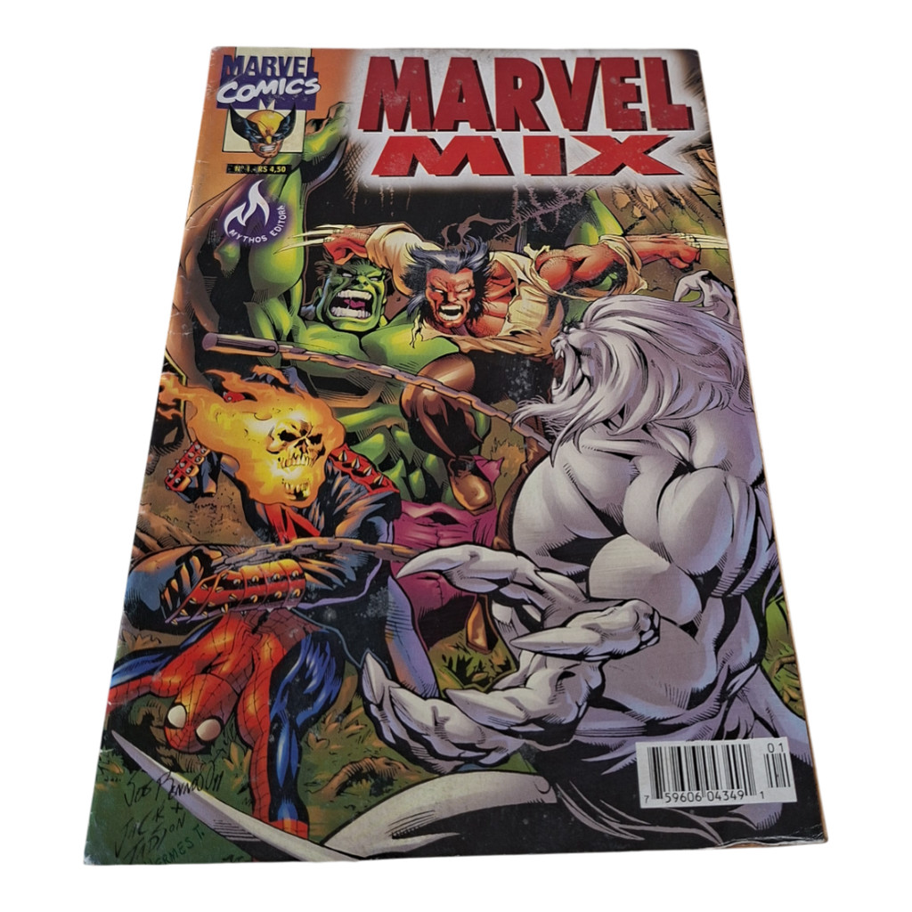 Hq Gibi Marvel Mix n° 1 Mythos 1999
