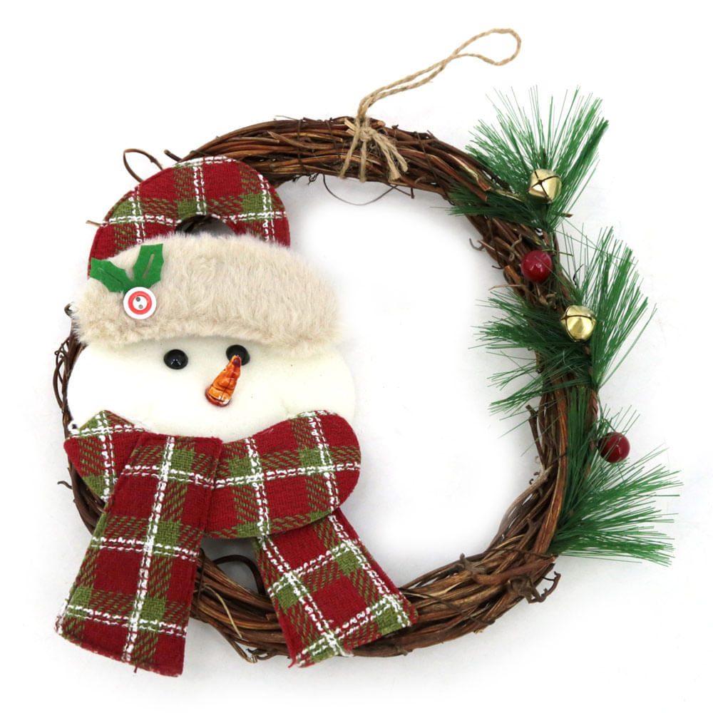 Guirlanda Boneco De Neve Cv244553 Cazza em Oferta na Shopee