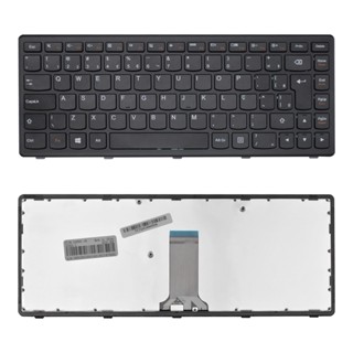 Teclado para Notebook Lenovo Part Number 25211125 | Com Moldura em Oferta na Shopee