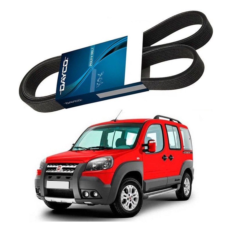 Correia Alternador Strada Adventure 1.8 16v 2011 A 2020 em Oferta na Shopee