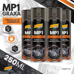 Kit Graxa Alta Aderência em Spray MP1 (Und/Kit) c/ 250ML MUNDIAL PRIME