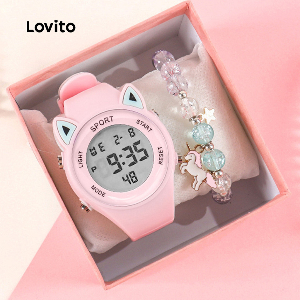Lovito Relógio Casual Simples E Requintado Para Bebês E Crianças LCS099115 em Oferta na Shopee
