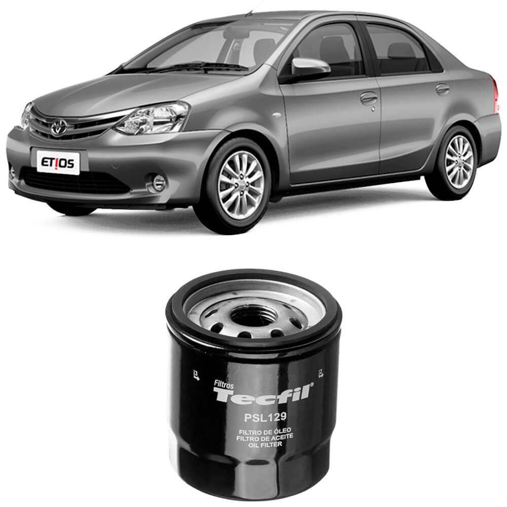 Filtro Óleo Toyota Etios 2016 A 2018 Tecfil em Oferta na Shopee
