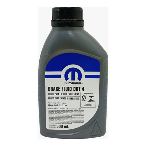 Fluido De Freio dot 4 mopar  K04549625la em Oferta na Shopee