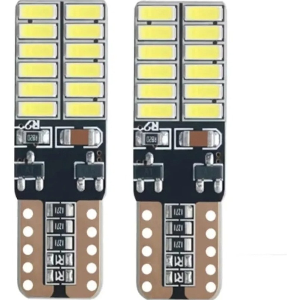 Kit Lampadas Led Citroen Basalt T10 / T15 / Torpedo T10/t15 Branco Branco-frio