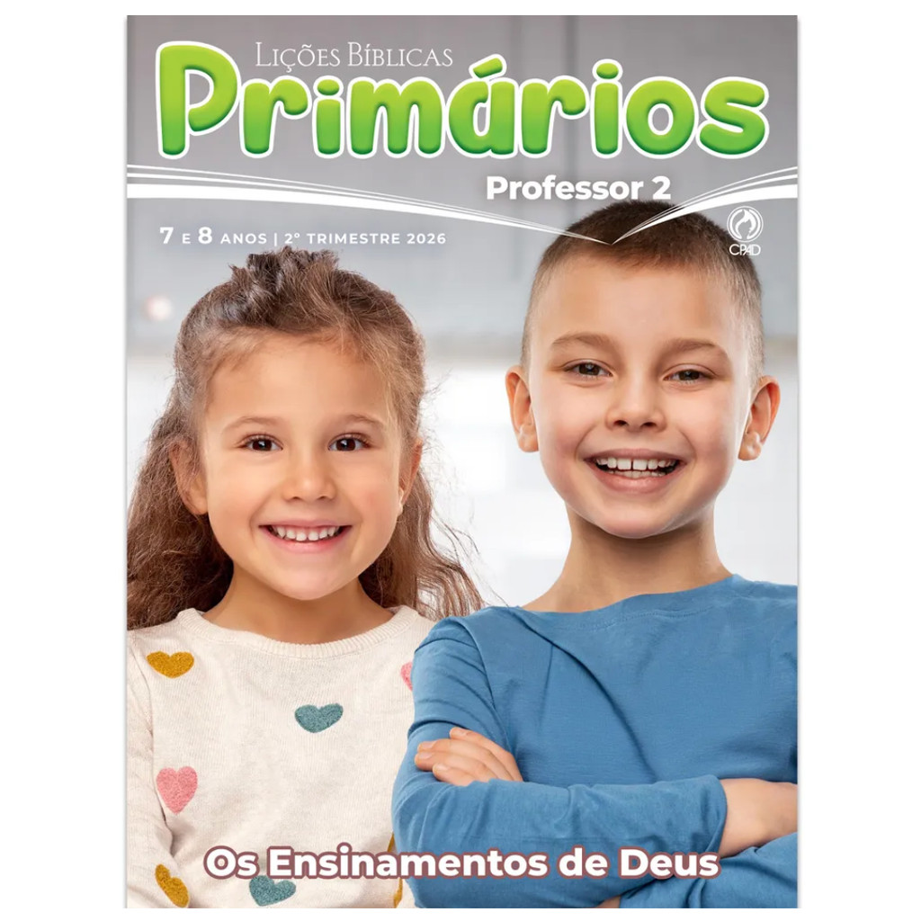 Revista Lições Bíblica Primários Professor 2º Trimestre 2026 em Oferta na Shopee