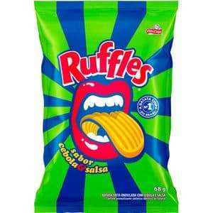 Salgadinho Elma Chips Batata Ruffles Cebola e salsa 68g