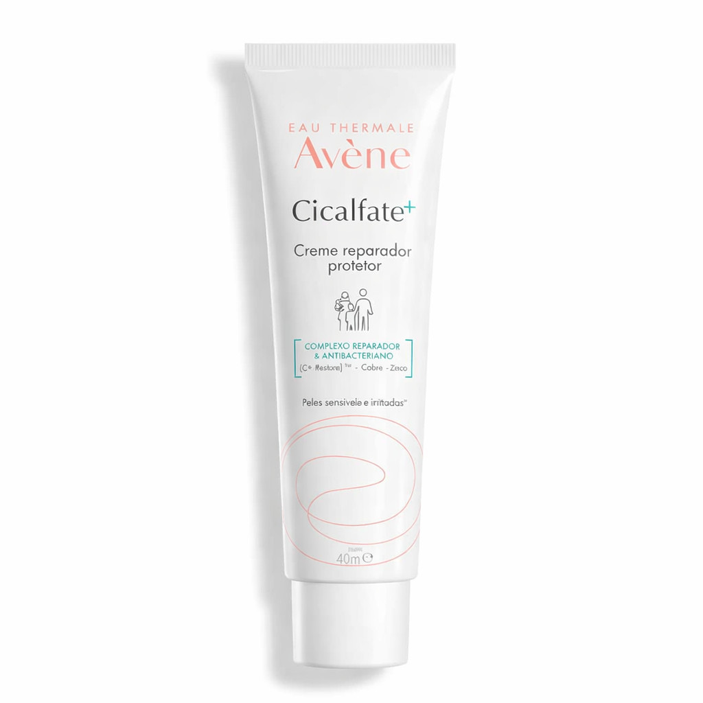Creme Reparador Avene Cicalfate Plus 40ml Calmante Restaurador da Pele Sensivel Pos Proced...