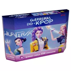 Quebra-cabeça 350 peças Panorama Guerreiras do K-Pop