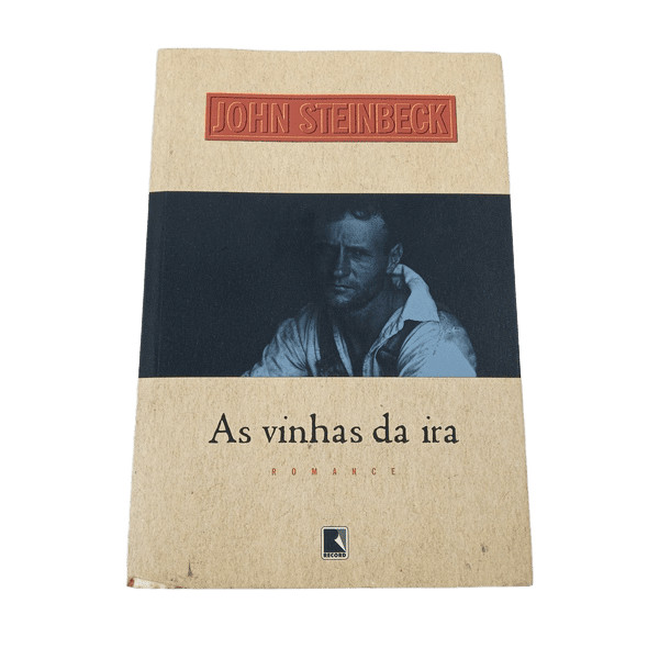 LIVRO AS VINHAS DA IRA JOHN STEINBECK EDITORA RECORD  CLÁSSICO DA LITERATURA - USADO