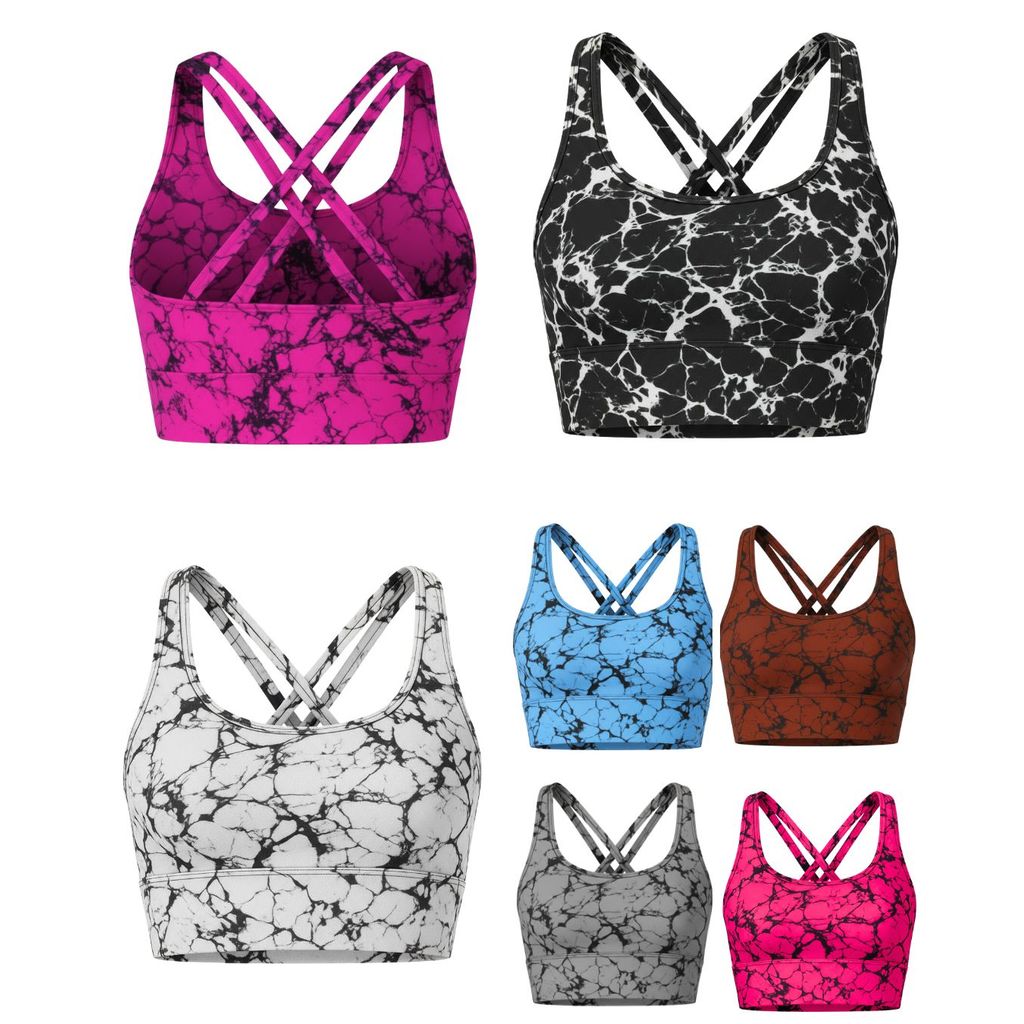 Top com Bojo Marmorizada Trançado Degradê Tie Dye Suplex