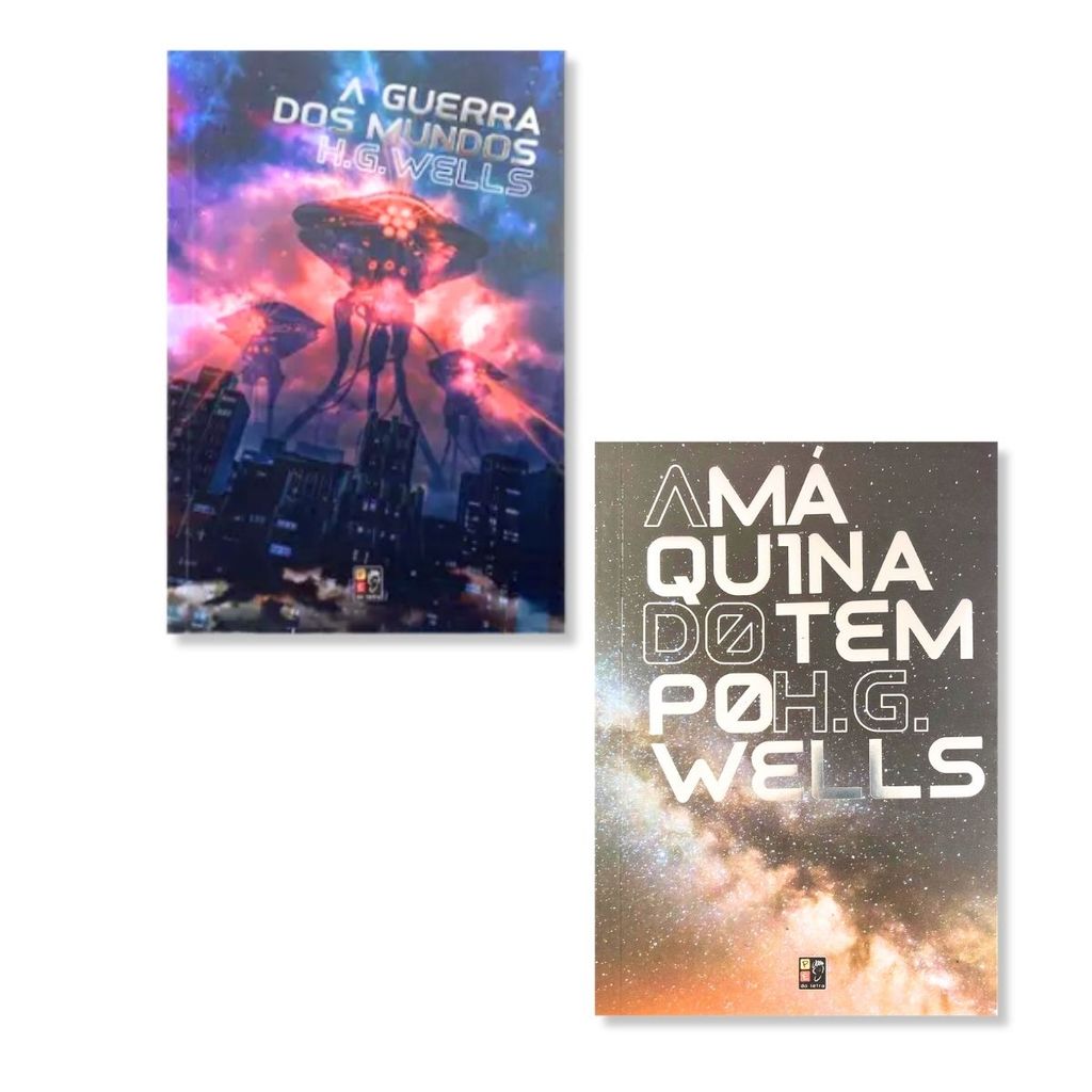 Kit H. G. Wells – Clássicos da Ficção Científica (A Guerra dos Mundos + A Máquina do Tempo)