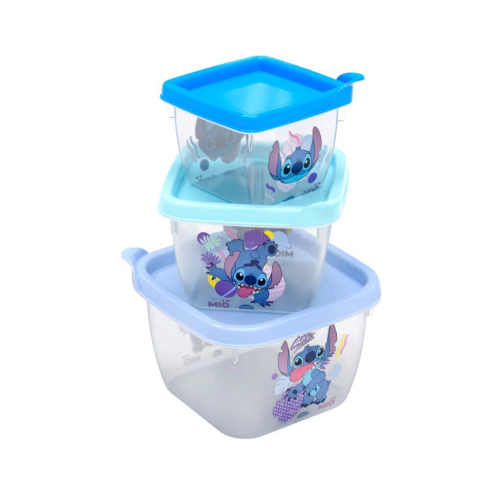 Potes Mió Stitch com 3 Unidades em Oferta na Shopee
