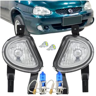 Par Farol Milha Corsa 02 03 04 Classic 03 04 A 2010 + Brinde em Oferta na Shopee