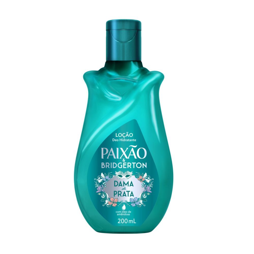 Loção Hidratante Paixão & Bridgerton Dama de Prata 200ml em Oferta na Shopee