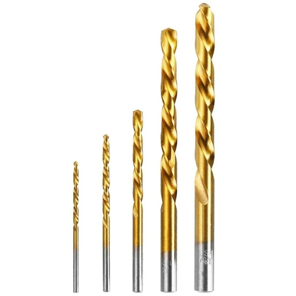 Jogo de broca de aço rápido 3 a 8 mm 5 peças - 29.085 Disflex