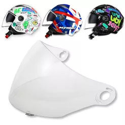 Viseira Antirrisco Cristal P/ Capacete Norisk Orion / Astone