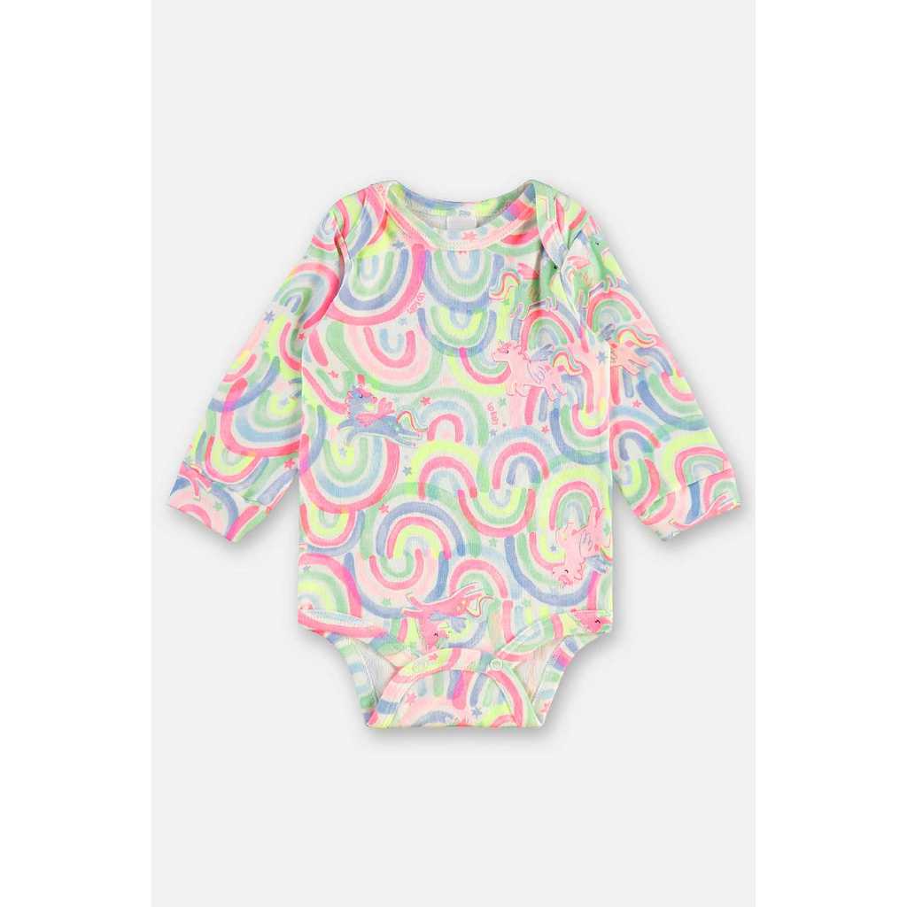 Body em Suedine para Bebê Menina Up Baby