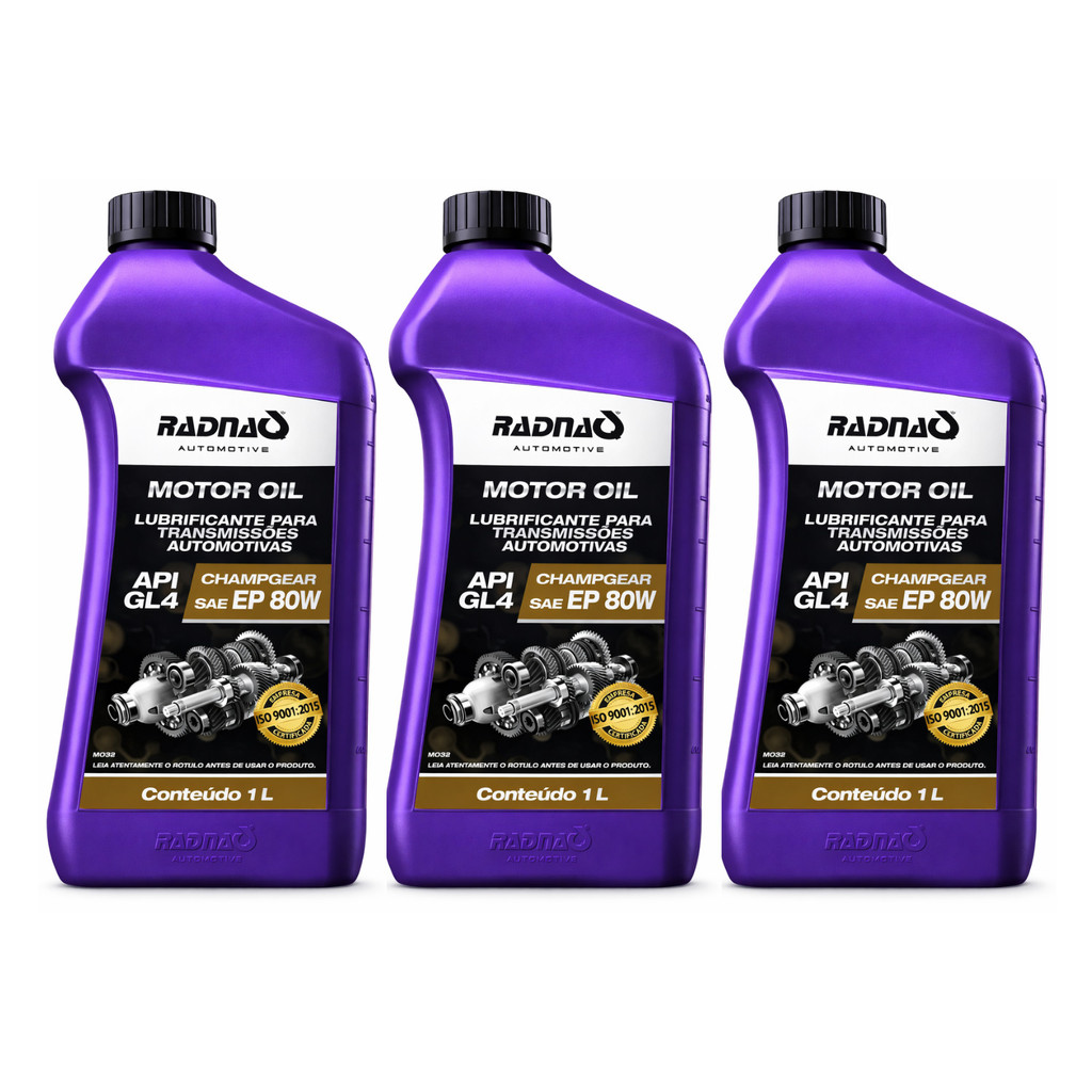 3L - Óleo Para Transmissões Automotivas API GL4 SAE 80W