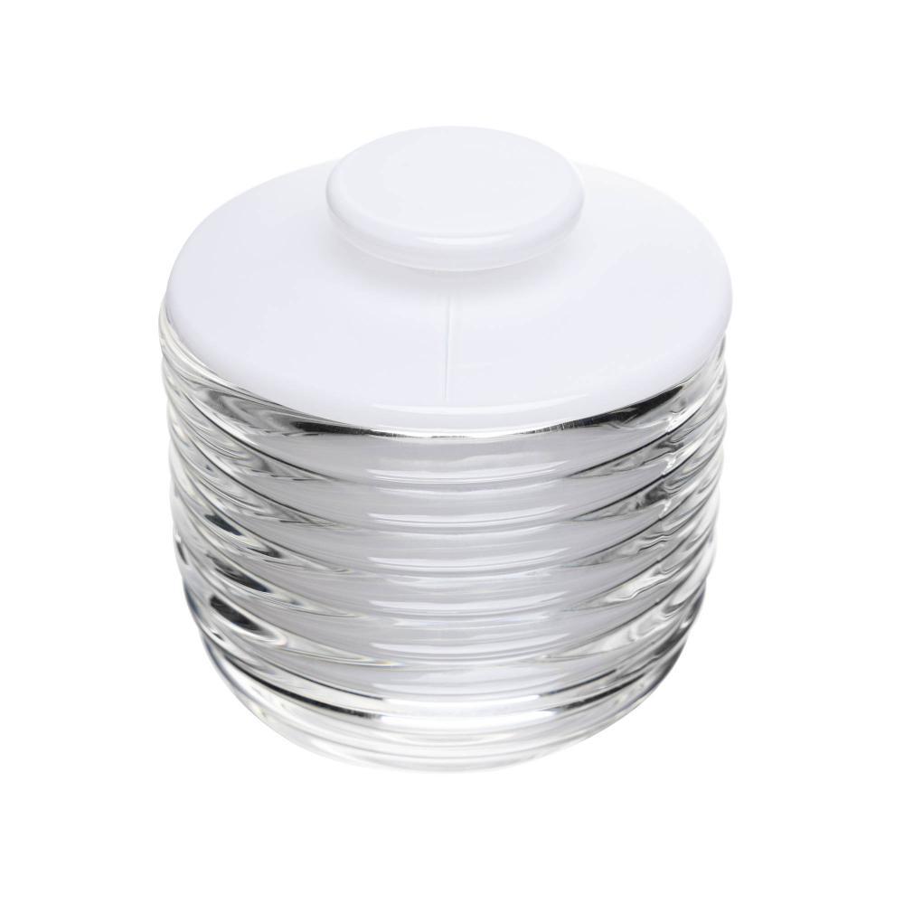 Manteigueira Francesa Lyor Colméia de Vidro Branca 9,5cmx8cm em Oferta na Shopee