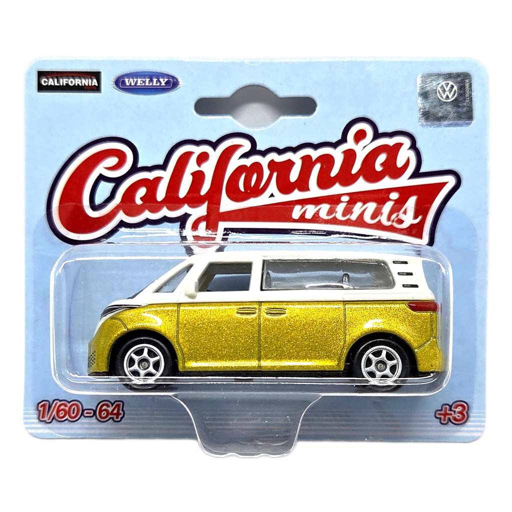 Miniatura Esc. 1:64 Volkswagen ID. Buzz California Minis em Oferta na Shopee