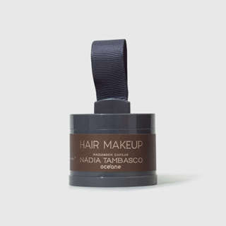 Maquiagem Capilar Castanho Escuro Nádia Tambasco By Océane - Hair Makeup 4g em Oferta na Shopee