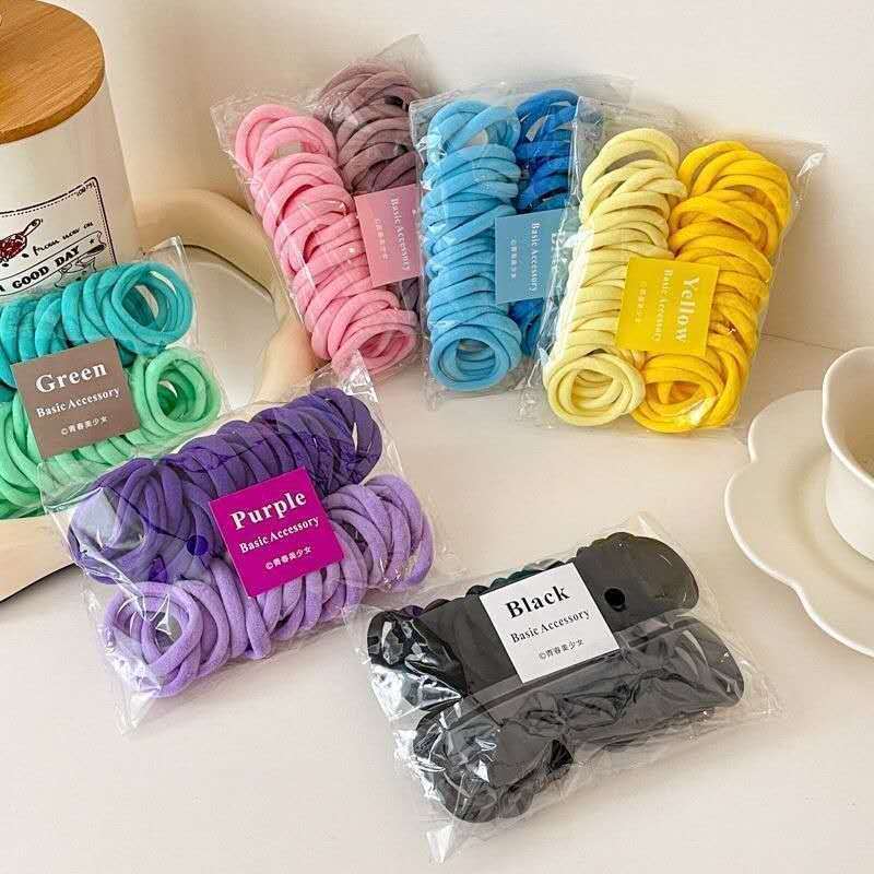 Xuxinhas Sem Costura Premium – Elásticos Antimarcas Alta Resistentes e Coloridas para Crianças e Adultos