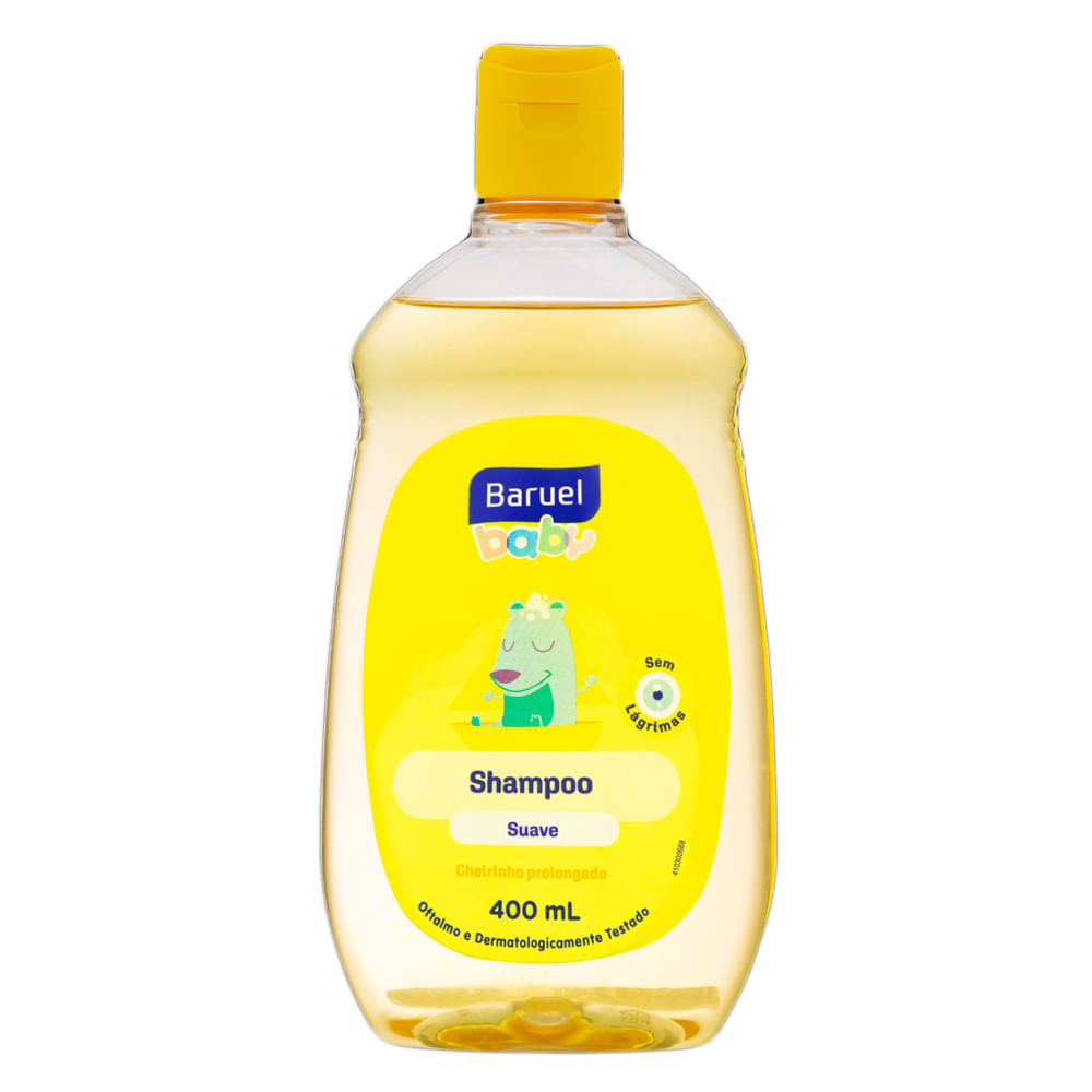 Shampoo Infantil Baruel Baby Suave 400ml em Oferta na Shopee