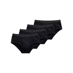 Kit com 4 Cuecas Slip Lupo com Abertura 546-003
