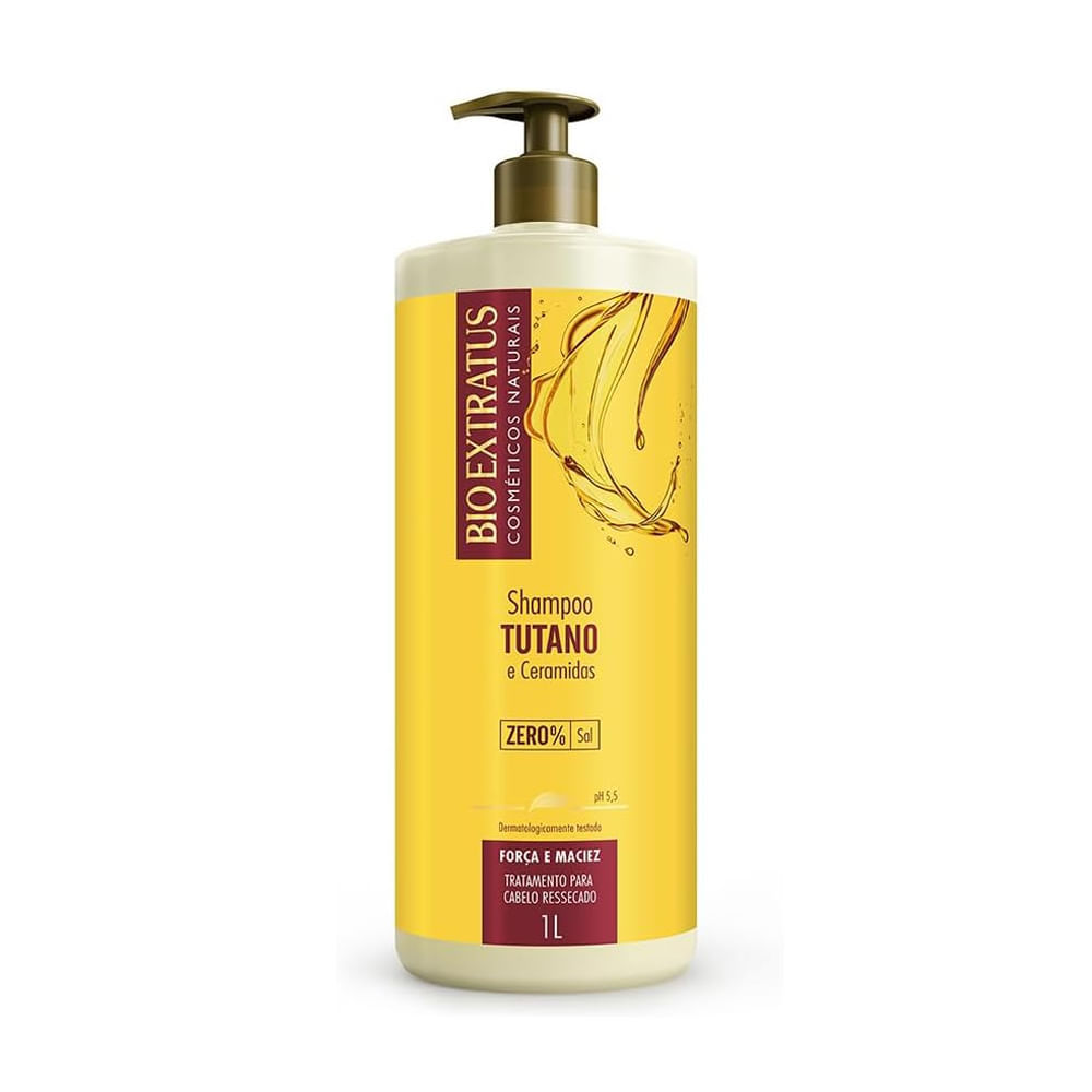 Shampoo Bio Extratus Tutano Ceramidas 1L em Oferta na Shopee