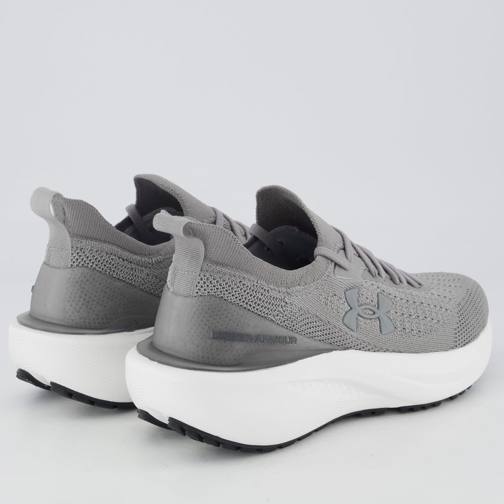 Tênis Under Armour Charged Quicker 2 Feminino Cinza Escuro · foto 2