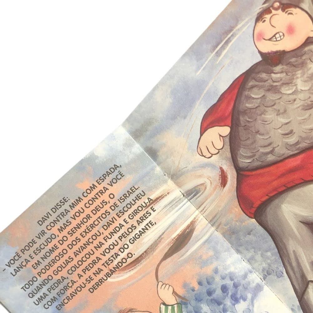 Mini Bíblicos | Davi e Golias em Oferta na Shopee