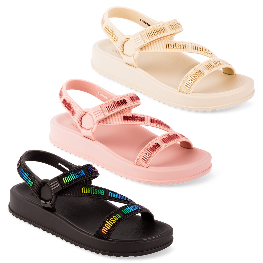 Mini Melissa Stripes M-Lover Infantil Menina Original 35958 em Oferta na Shopee