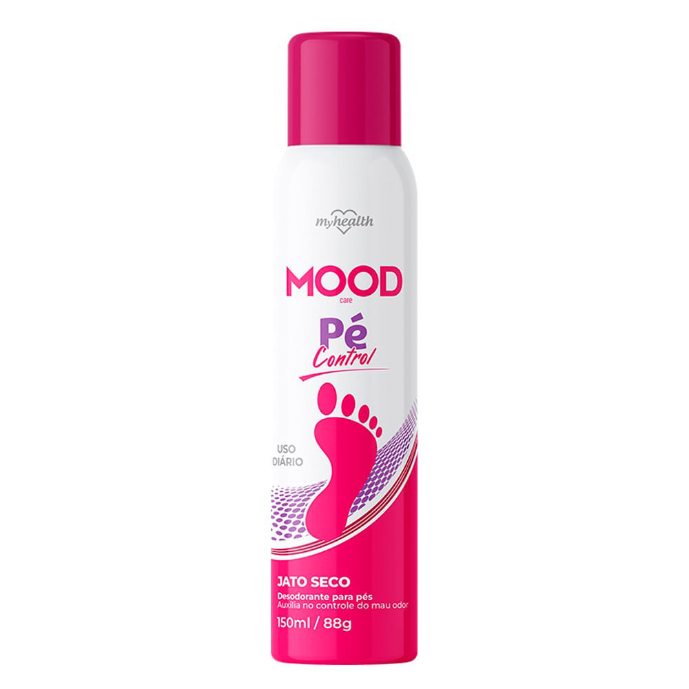 Desodorante para Pés Mood Care Pé Control Jato Seco 150ml em Oferta na Shopee