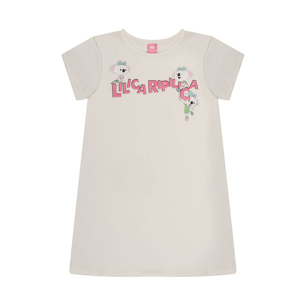 Vestido Curto Infantil Feminino Lilica Ripilica em Oferta na Shopee