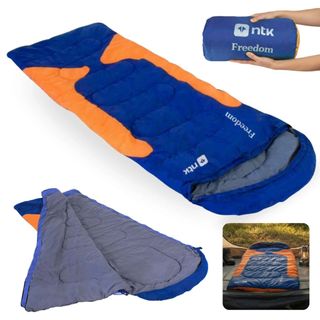 Saco de Dormir Camping Acampamento Freedom Temperatura Entre de -3,5°c À 1,5°c Ntk