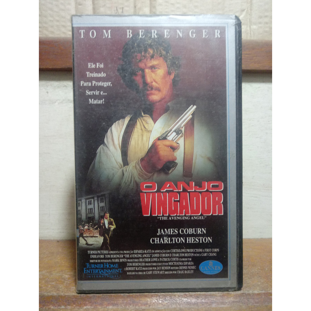 vhs O Anjo Vingador - Tom Berenger - James Coburn