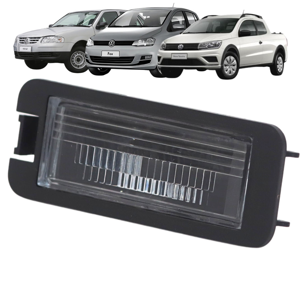 Lanterna Luz de Placa Sem Soquete Gol G6 Fox Saveiro G5 G6 G7