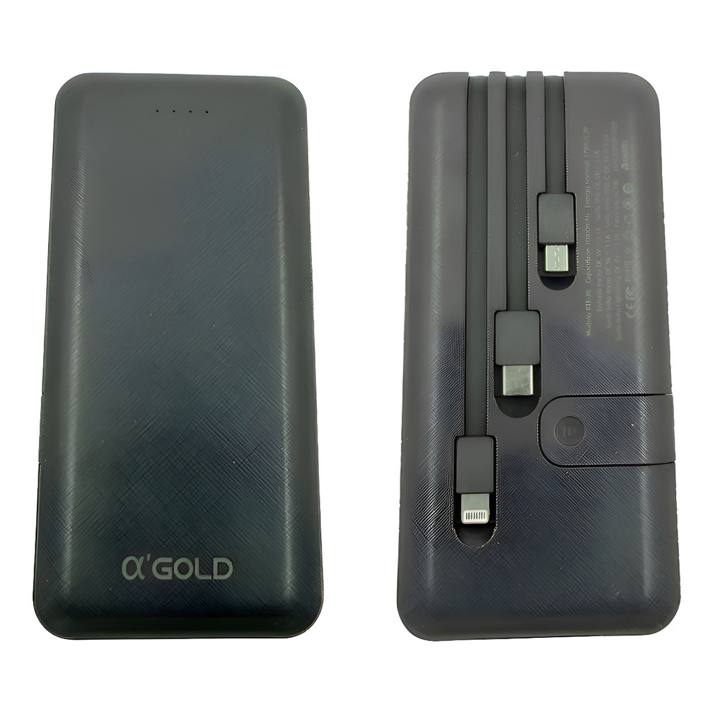 Power Bank Indução 10.000mah 37wh Compatível Ios E Android