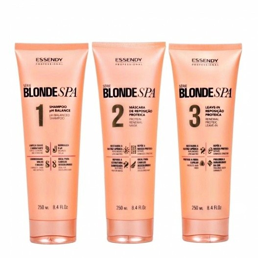 Kit Home Care Série BlondeSPA 250ml Essendy