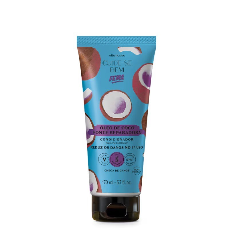 Condicionador Cuide-se Bem Feira Óleo de Côco 170ml — R$ 32,46 em Shopee