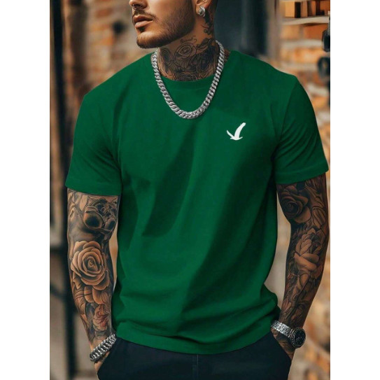 Camiseta Masculina Aguia Camisa  Blusa Malha  Lançamento unissex Blusa 100% Algodão Algodão Premium