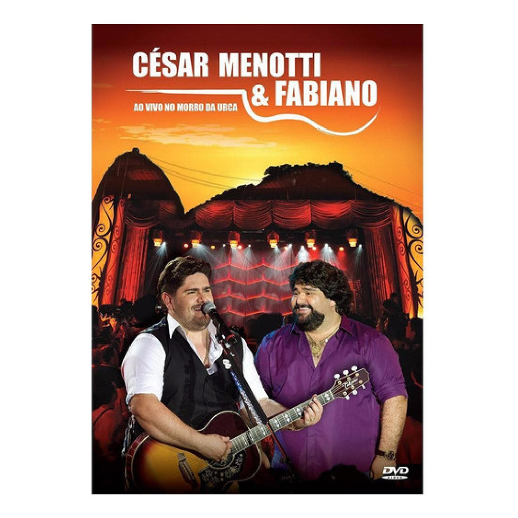 Dvd César Menotti E Fabiano Ao Vivo Morro Da Urca Sertanejo