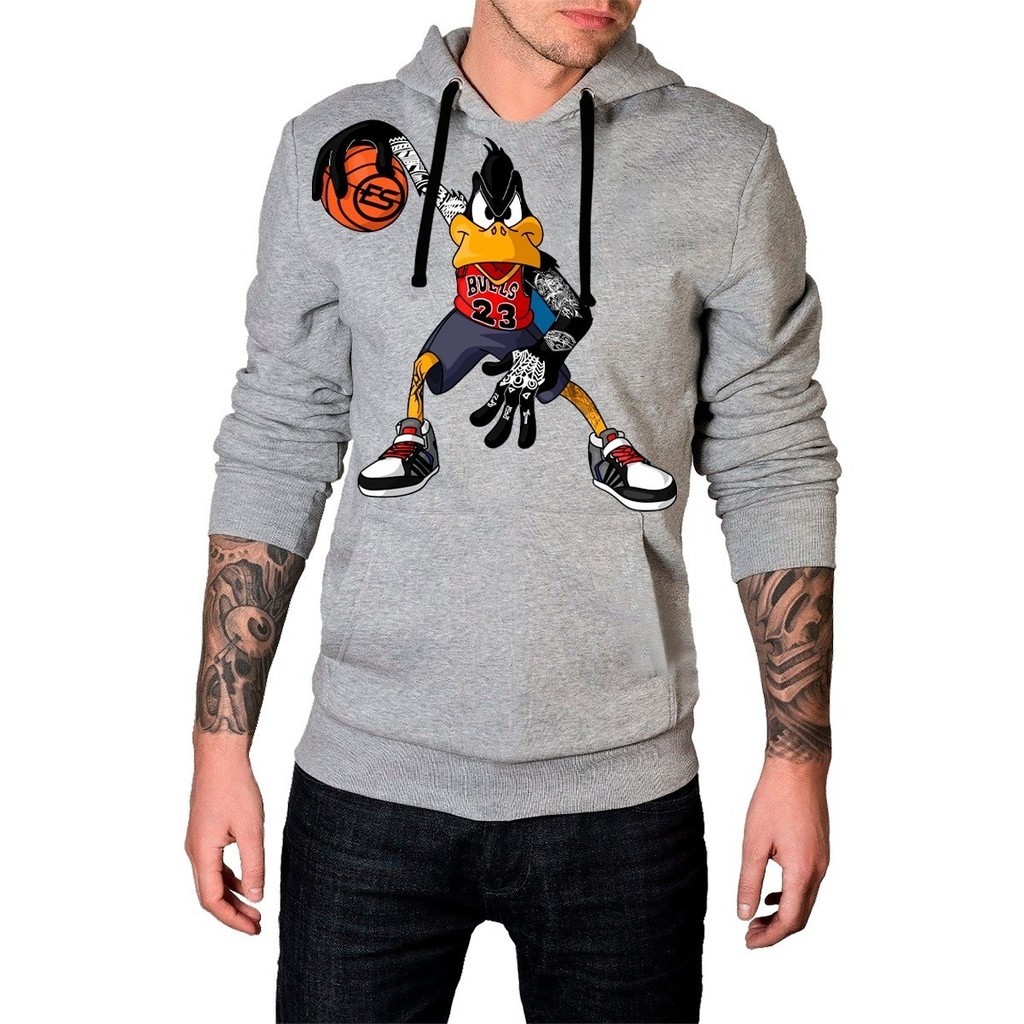 Blusa Agasalho Casaco Moletom Patolino Basquete Novo