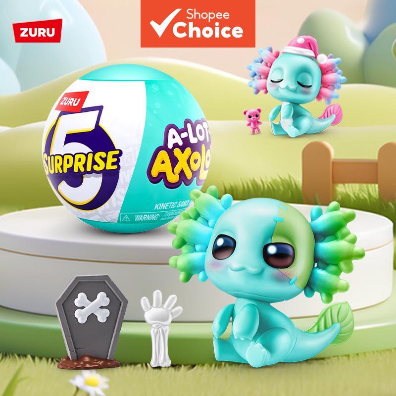 ZURU 5 Surprise A-Lot Axolotl Blind Box Mini Brinquedo Mexicano Salamandra Pop Mart Style O Item Final Presente De Forma