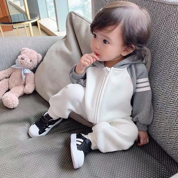 Roupas de bebê homens mulheres macacão Casual velo coberto moda bebê escalada bacalhau roupas escalada mais roupas recém