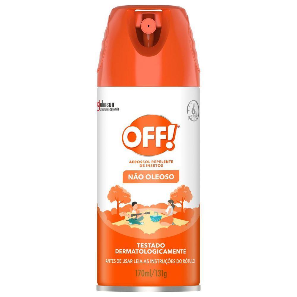 Repelente de Insetos Off! Aerossol 165ml