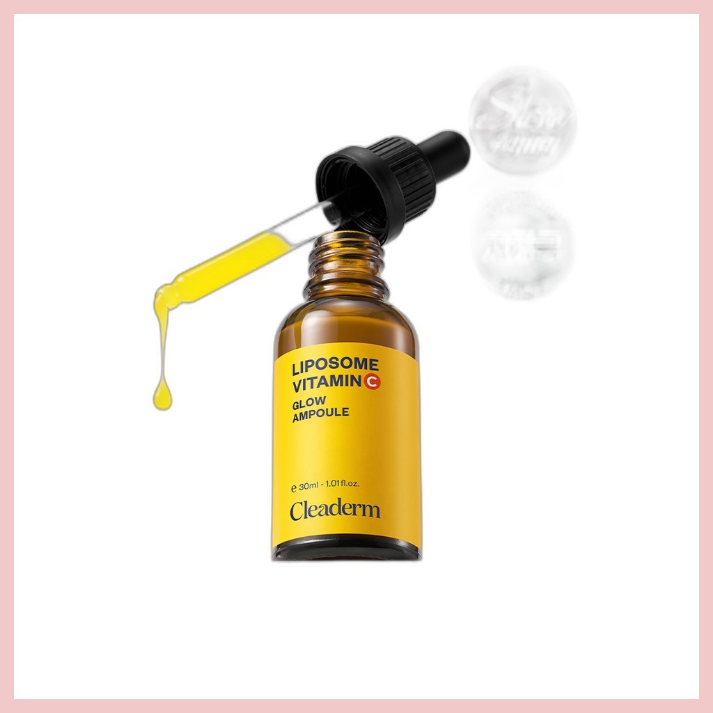[daiso] Ampola Cleaderm Liposome Vitamina C Brilho , 30ml , 1 Unidade/Coreana/Radiance Booster Por YK.COMPANY